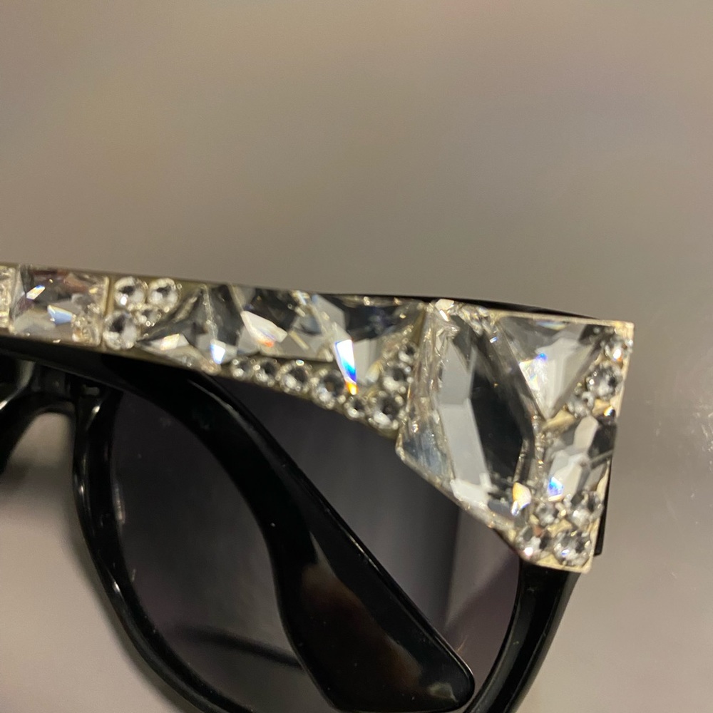 Jimmy crystals black Swarovski sunglasses